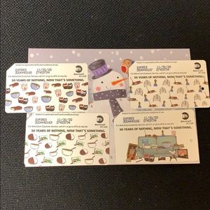 COPY - Seinfeld set of new Metrocards 4 cards